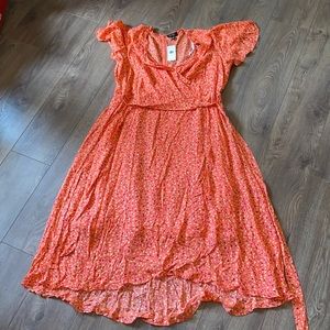 Jessica Simpson faux wrap dress